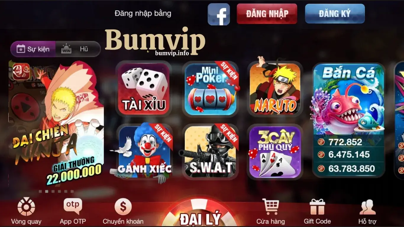 Giới thiệu tổng quan về cổng game BumVip