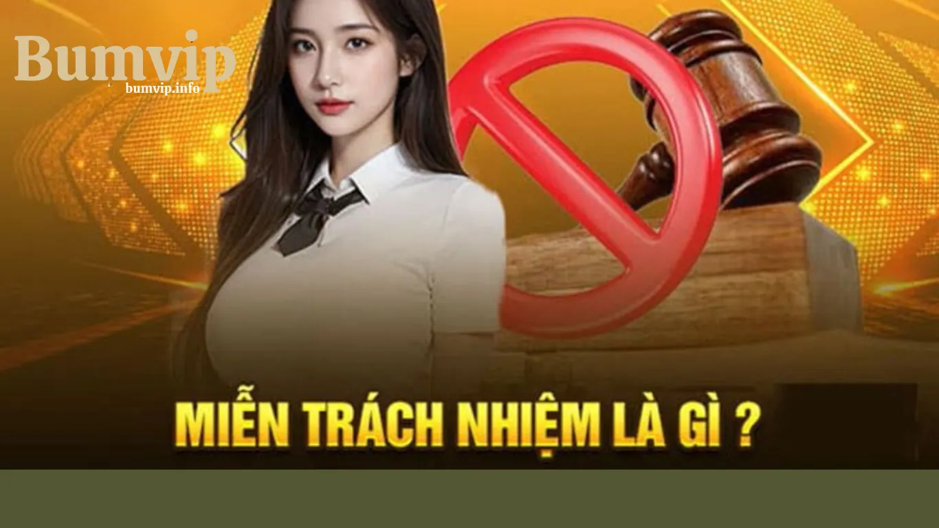 Miễn trừ trách nhiệm Bumvip là gì?