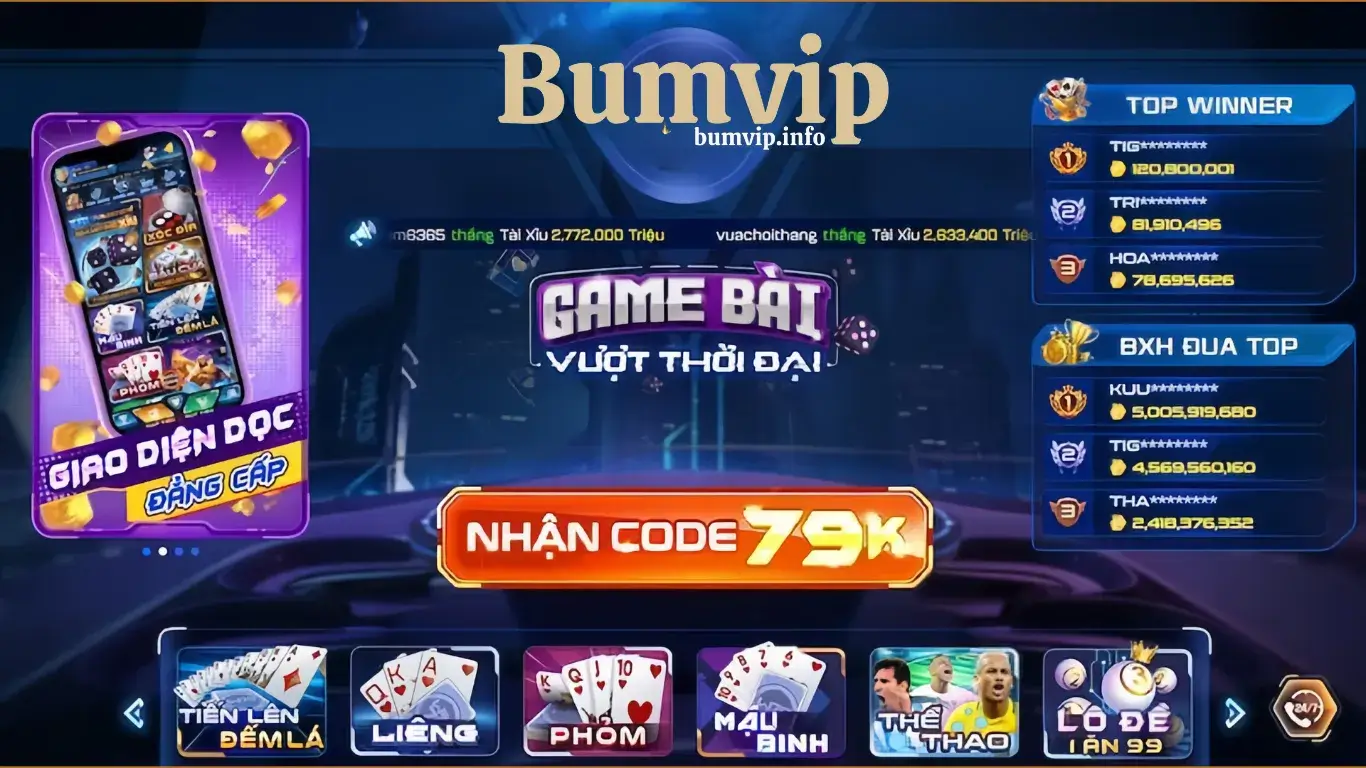 Tổng hợp các sảnh cược hấp dẫn nhất tại Bumvip